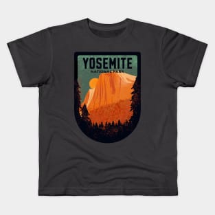 Yosemite National Park California USA Kids T-Shirt